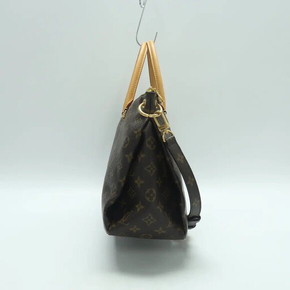 Louis Vuitton Pallas Brown Monogram Canvas Satchel 1130-052825 - Picture 4 of 12